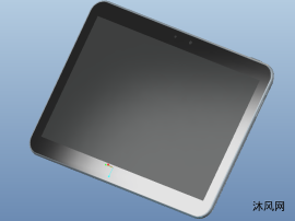 平板ipad三维模型图纸