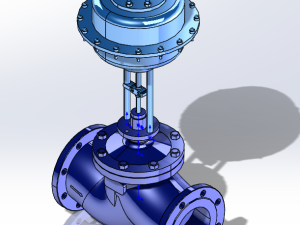 dn150氣動截止閥-帶隔膜氣動頭