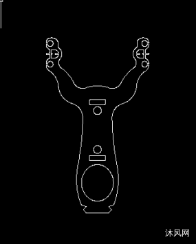 10个弹弓模型cad格式图纸合集的封面图