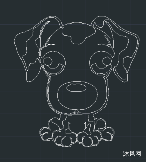 卡通狗模型设计图纸合集的封面图