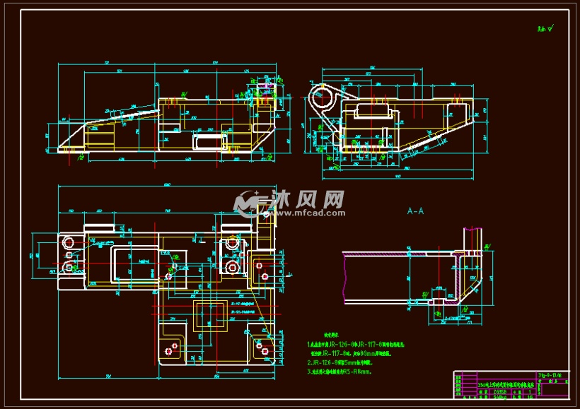 350t剪用电机底座