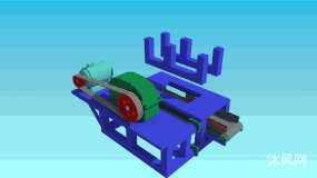 �ɷ�ѹ���CAD 3Dģ��ͼֽ�ϼ��ķ���ͼ