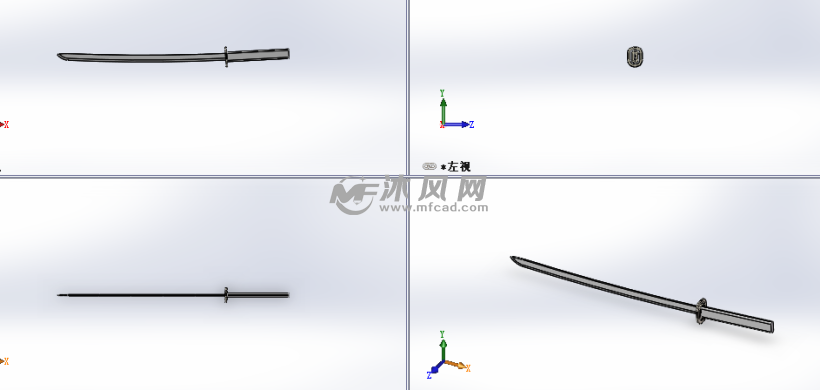 切断刀三视图图片