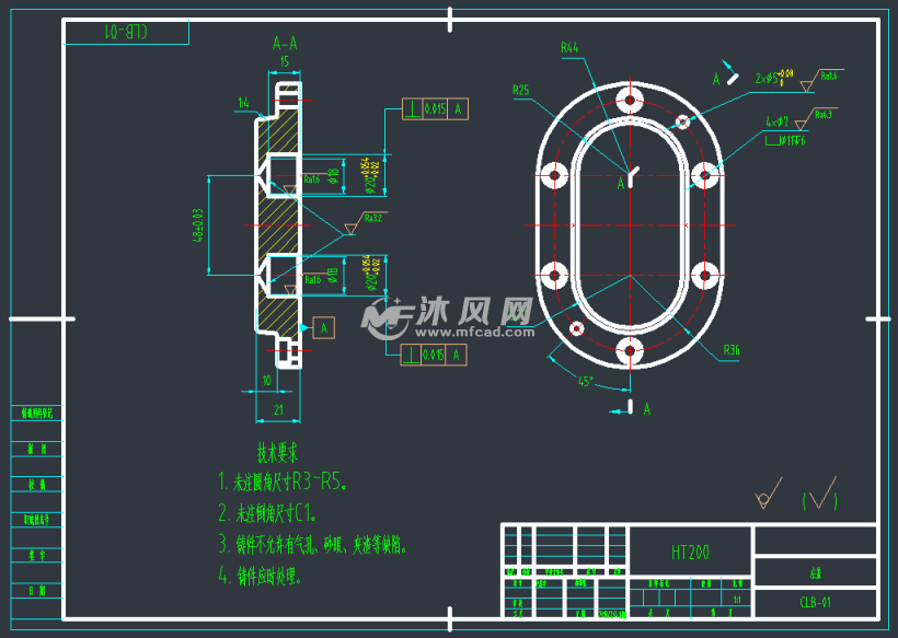 齿轮泵(零件图 装配)全套