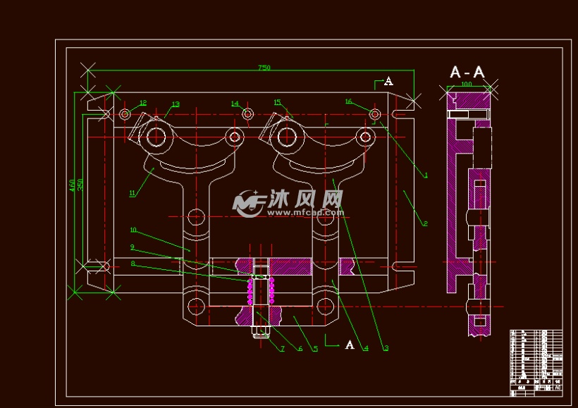 夾具裝配圖