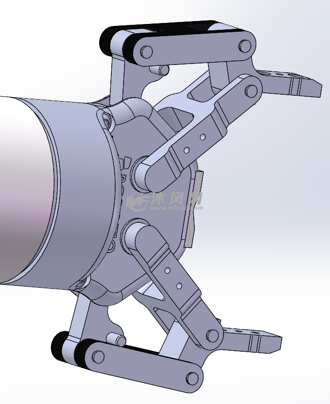 機械手爪sw模型