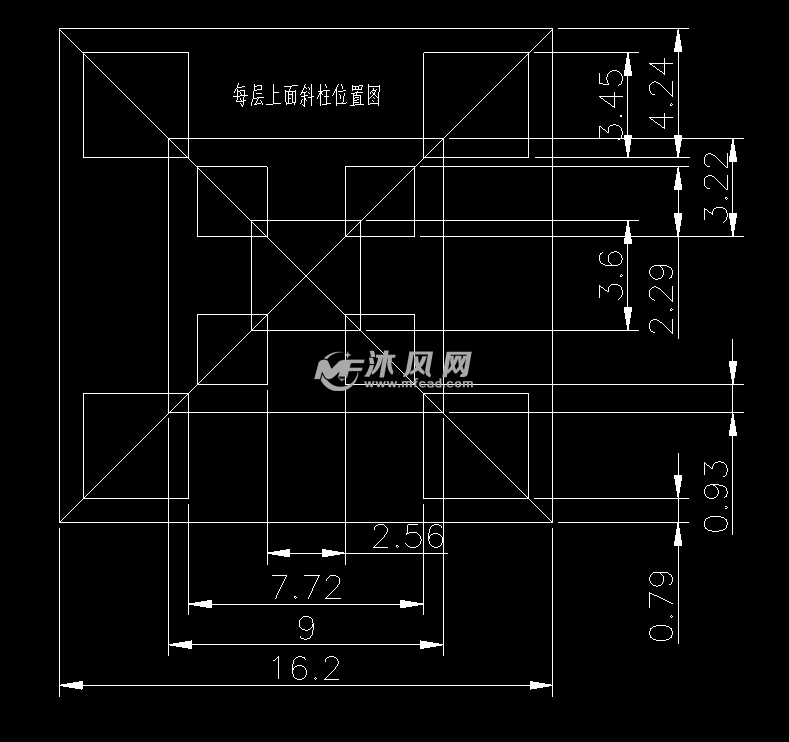 70cm埃菲尔铁塔图纸