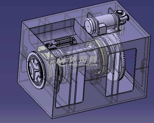 旋转主轴夹紧机构