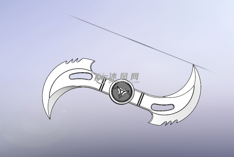 飞镖三维模型图