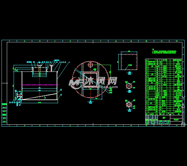 硫酸高位槽总图