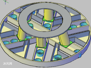 直径80盾构机总装配(接近1米3d模型 工程机械/建筑机械图纸 沐风