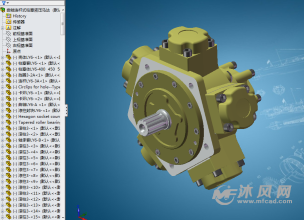 五星液压马达内部结构详细