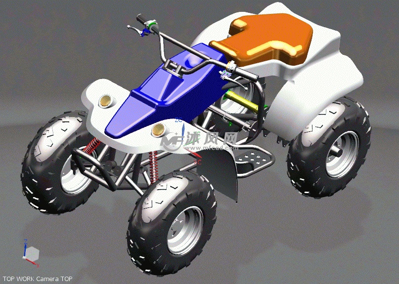 沙滩车UG8全参数模型