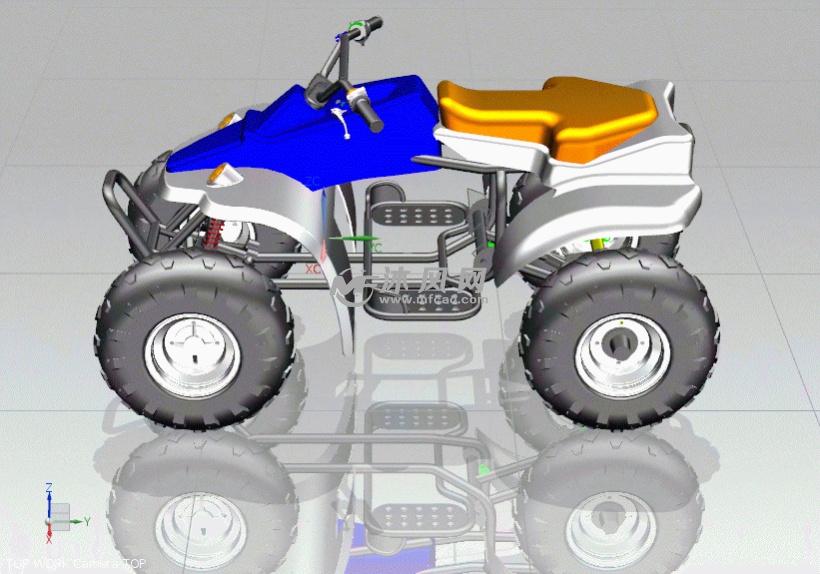 沙滩车UG8全参数模型