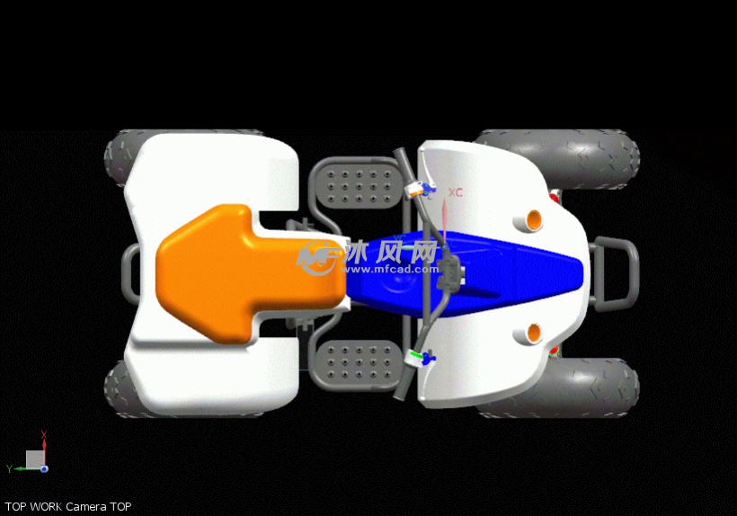 沙滩车UG8全参数模型