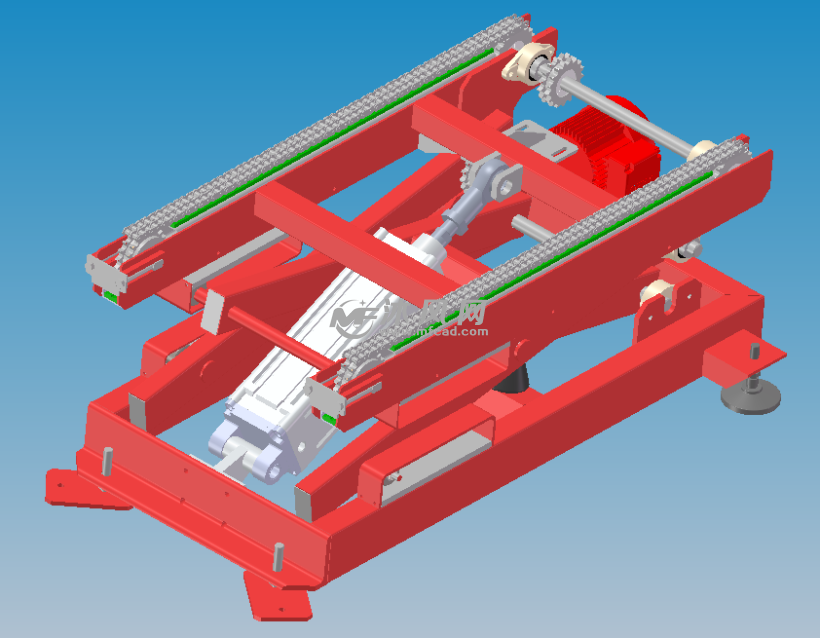 叉式顶升移栽机