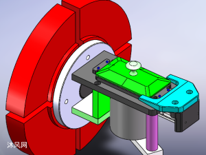 手机壳四轴cnc电磁铁夹具