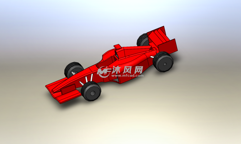 f1赛车模型设计图