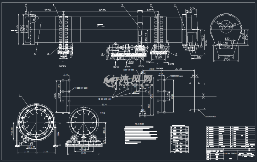 滚筒干燥机总图