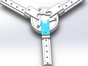 旋转按钮卡扣组件