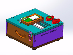 一款某智能手表pcb板载具