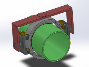 圆柱舱段夹持工装