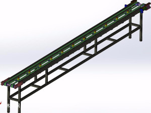 中空定位皮带线