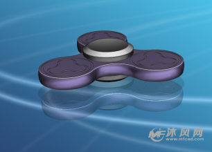 金属指尖陀螺-玩具公仔图纸-沐风网