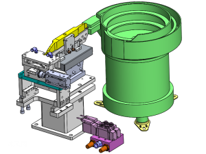 振动盘分料机构