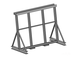 平板车运输架图纸合集的封面图