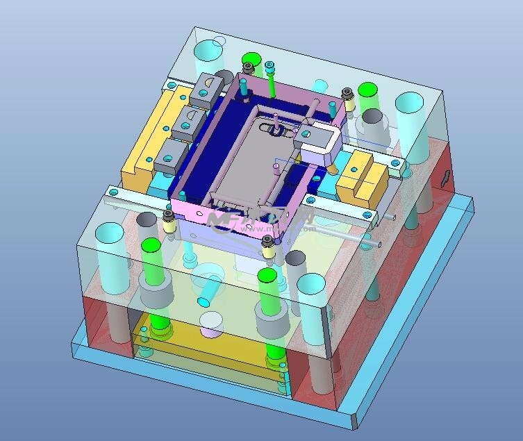 三星s3手机保护套模具图纸