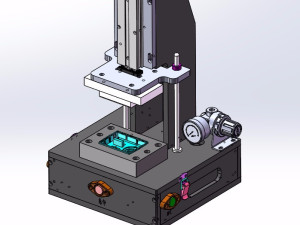 产品logo气动压合治具