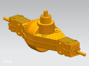 汽车差速器ug模型