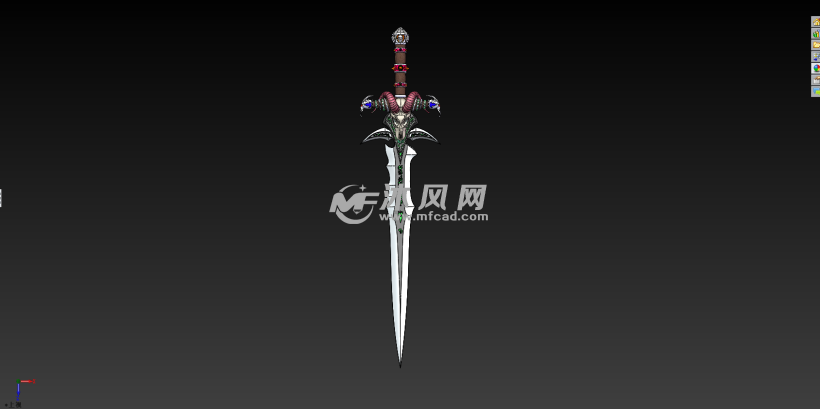 魔兽世界神器,大发体育国际开户:霜之哀伤,建模