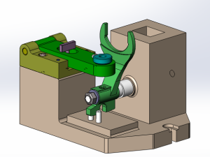 汽车变速器换挡叉夹具设计