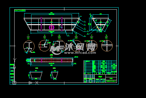 ppc128-10×2-08灰斗制作图 通用设备图纸 沐风网