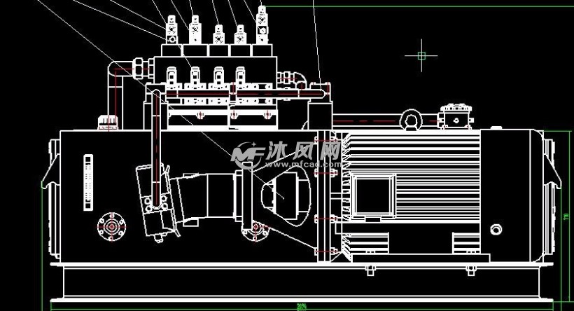 泵站装配图 - 环保图纸 - 沐风网
