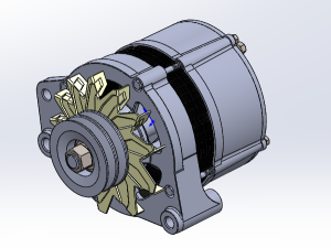 28v系统整体式交流发电机模型