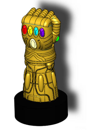 灭霸手套模型图纸合集的封面图