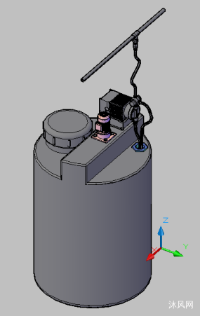 电磁隔膜计量泵加药系统(自吸式安装)图纸合集的封面图