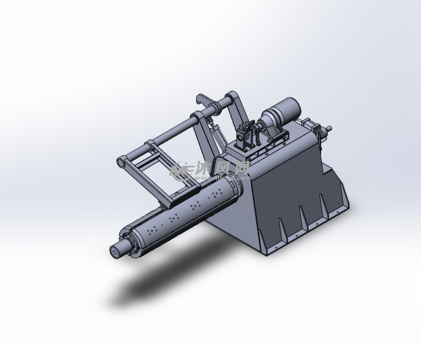 单悬臂液压开卷机