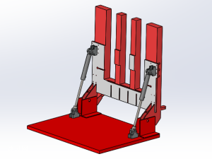 全套90度翻转机技术图纸