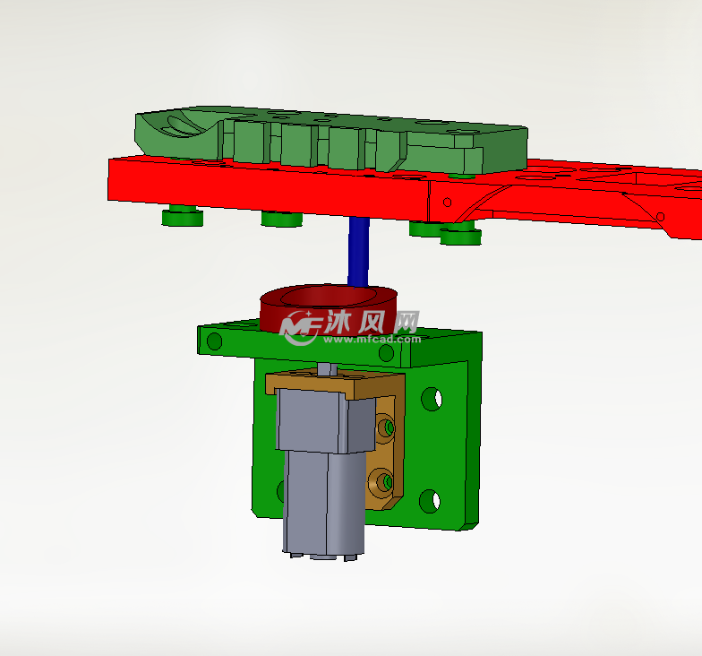 棘轮供料凸轮压紧破口机构