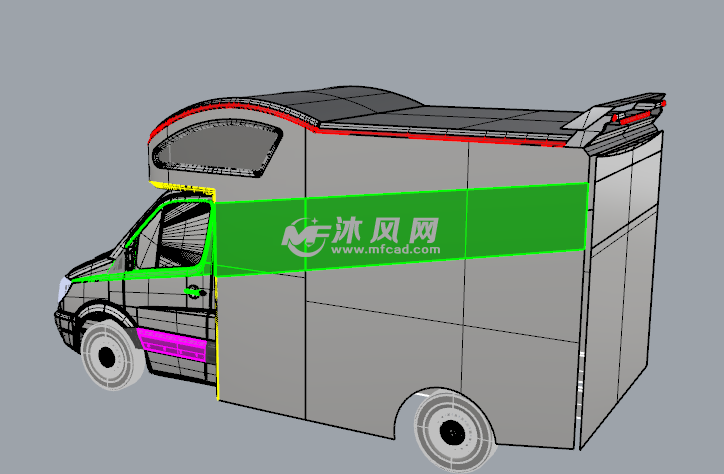 c型房车外观设计