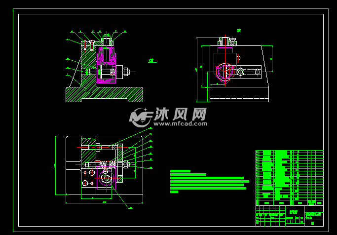 夾具裝配圖