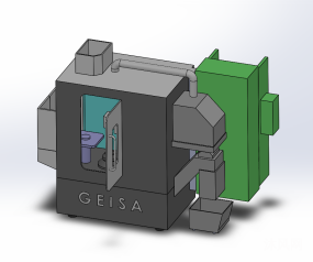 ge15a三菱滚齿机简易设计模型图纸合集的封面图