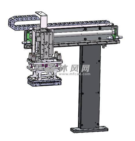气缸模组仿形吸盘机构