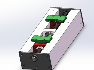 丝杆双向压紧夹具