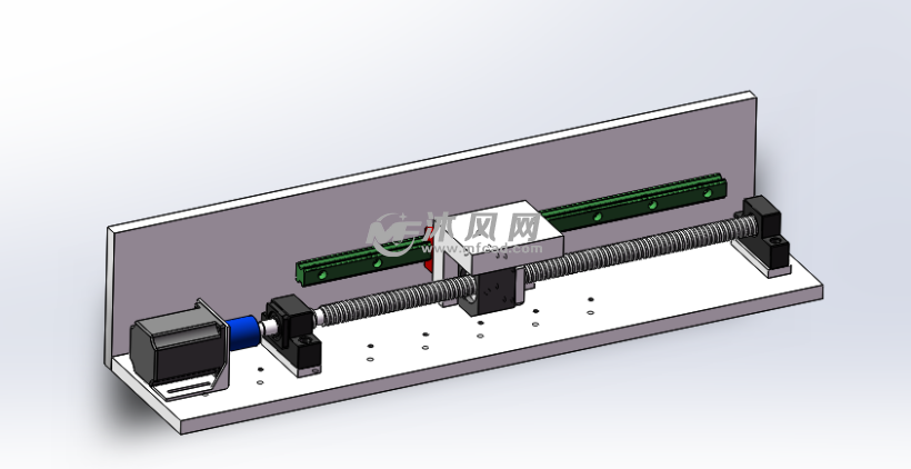 丝杆螺母滑块装置