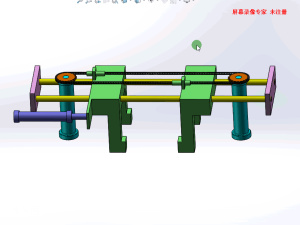 加緊夾持運動機構模型(包含運動仿真)